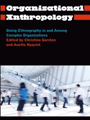 cover image of Organisational Anthropology